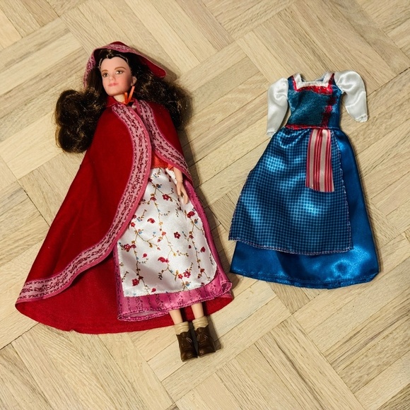 Hasbro Other - Hasbro - Beauty and Beast Live Action Winter Belle with Village Outfit